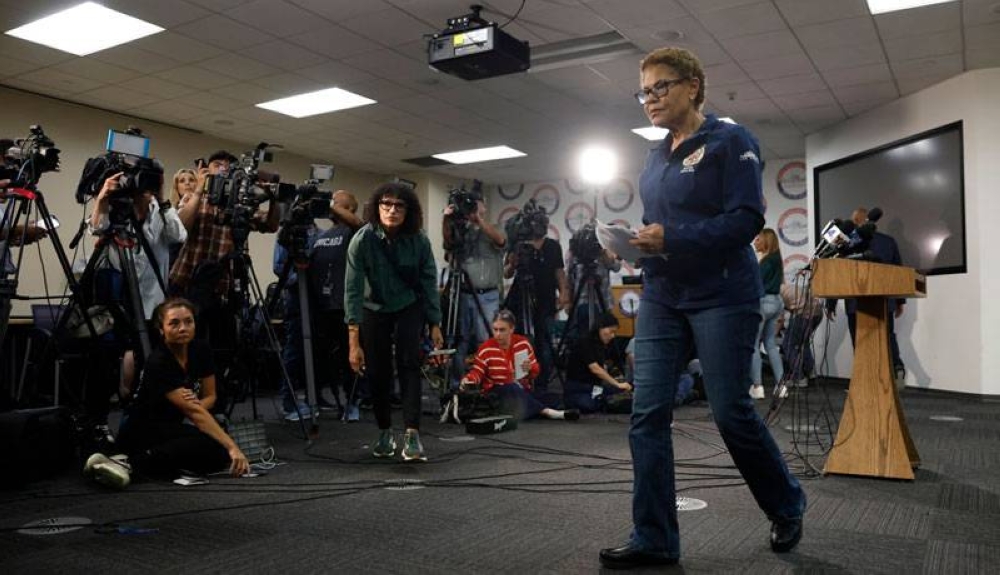 La alcaldesa de Los Ángeles declara toque de queda ante la tensión por redadas y protestas