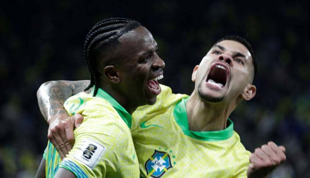 Un chispazo de Vinícius le da la clasificación a Brasil para el Mundial