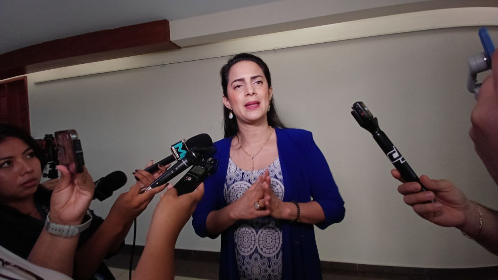 Solo dos votos tuvo propuesta de Claudia Ortiz para cobrar $1 por boleto aéreo de salida para un fondo de migrantes