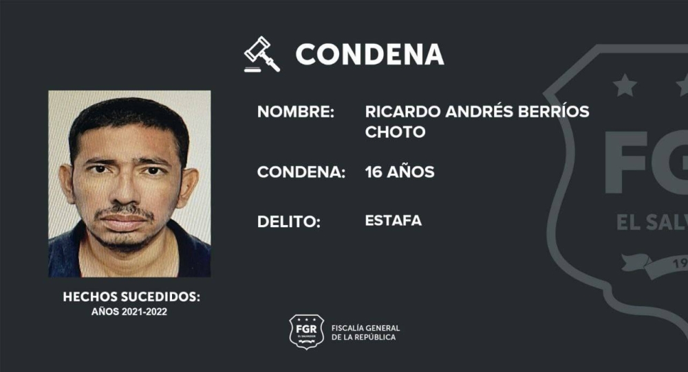 Sentencian a 16 años de cárcel a hombre que se hizo pasar por empleado de Vivienda para ofrecer terrenos en San Salvador