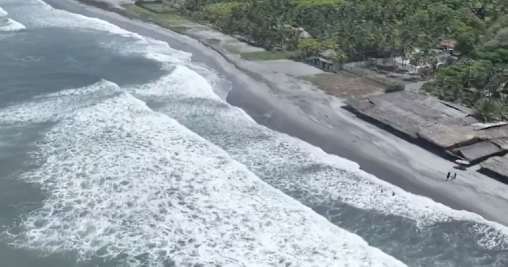 Mar de fondo afectará costas salvadoreñas desde viernes hasta el fin de semana