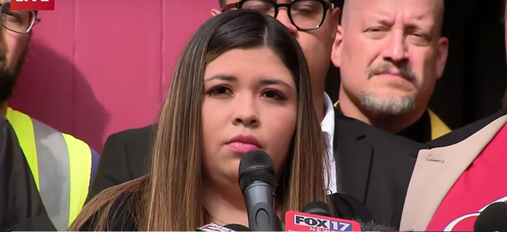 Esposa de Kilmar Ábrego logró verlo por primera vez en tres meses a través de un video tras su deportación