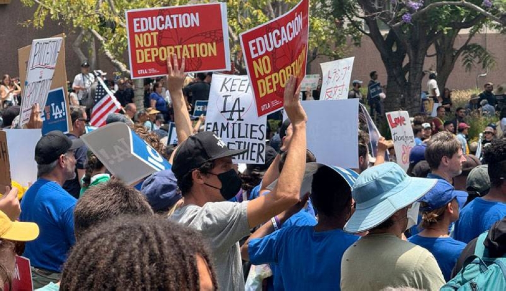 Más de 2,000 protestas en EE.UU. condenarán el «autoritarismo» de Trump