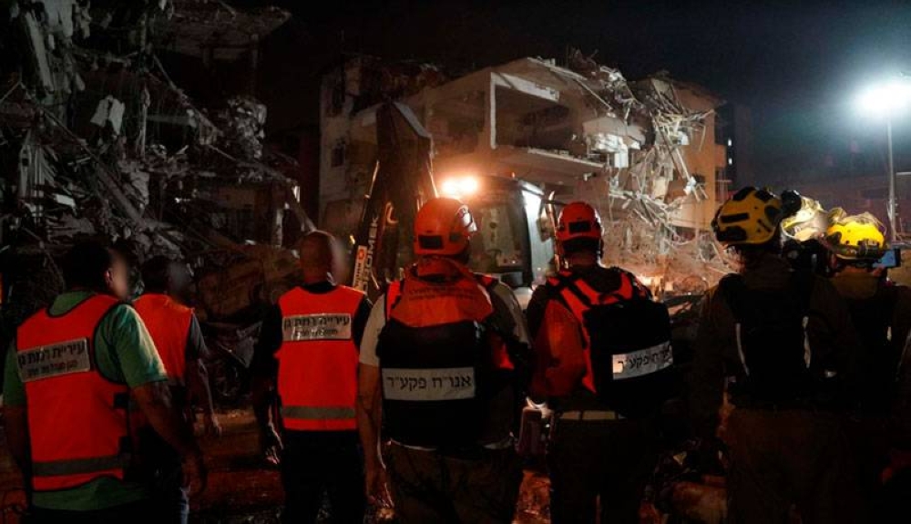 El Ejército israelí informa de un cuarto ataque de misiles iraníes sobre el país