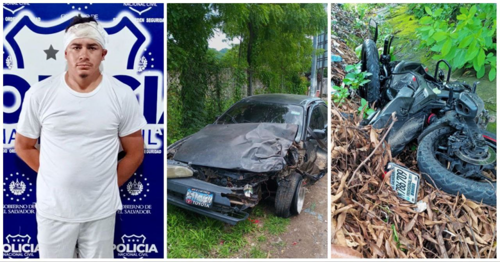 Hombre es capturado por conducir con 341° de alcohol y embestir a policía en La Unión