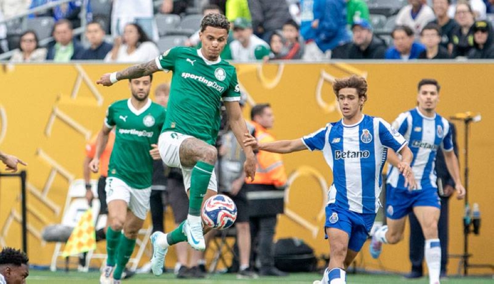 Palmeiras y Oporto no pasan del empate en el debut de Gabri Veiga con Los Dragones
