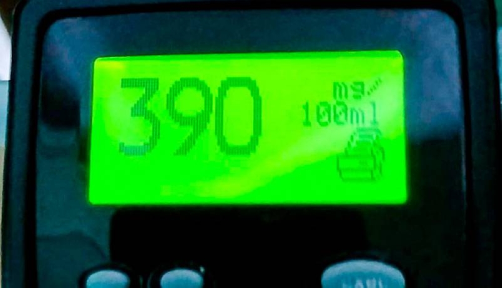 Motociclista detenido en La Unión por conducir con 390 grados de alcohol