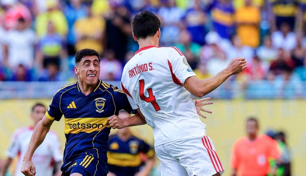 Boca desaprovecha ventaja de 2-0 y empata con Benfica