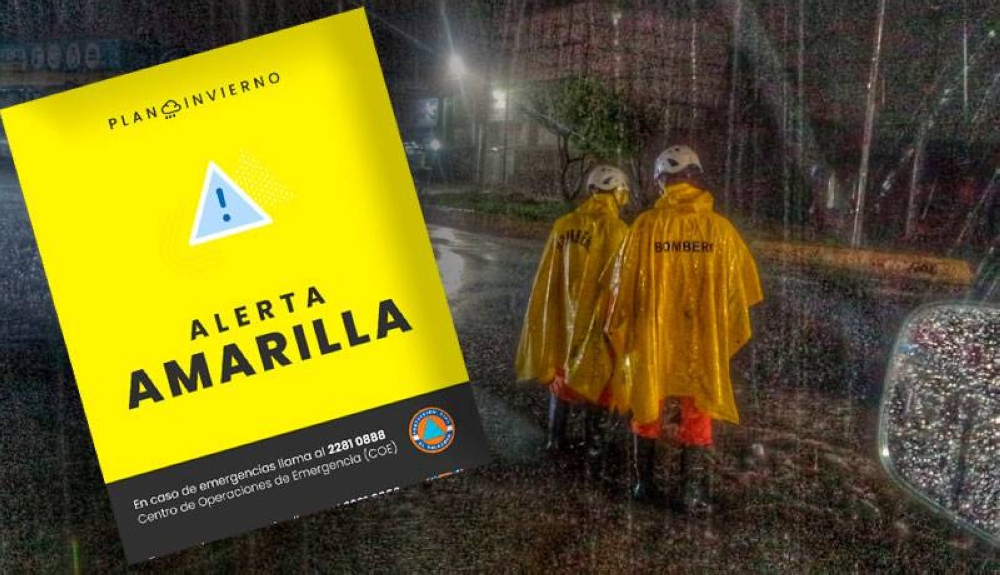 Protección Civil eleva a amarilla la alerta por las lluvias