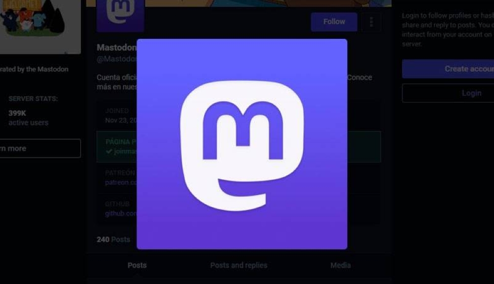 Mastodon prohíbe el uso de los datos de sus usuarios para entrenar modelos de IA