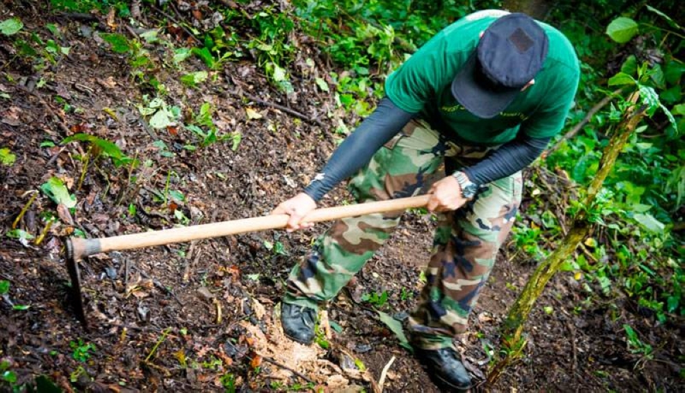 FGR exhuma cuerpo en cementerio clandestino de Nuevo Cuscatlán