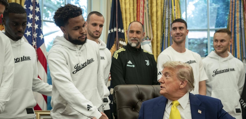 Juve visitó a Trump, que acabó hablando de transexuales y guerra Irán-Israel