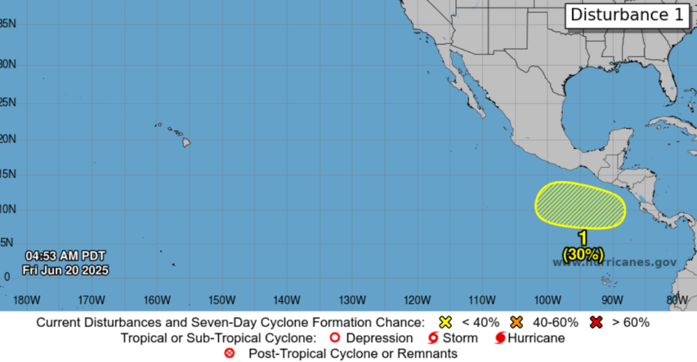 El huracán «Erick» desapareció, pero vigilan la formación de otro ciclón en el Pacífico