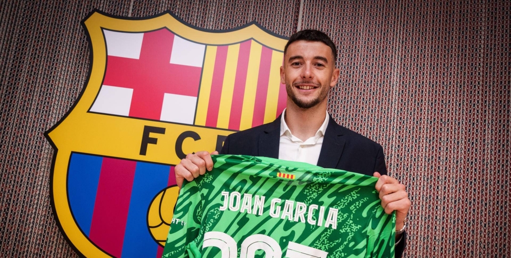 Joan García: «El proyecto del Barça es muy ilusionante»