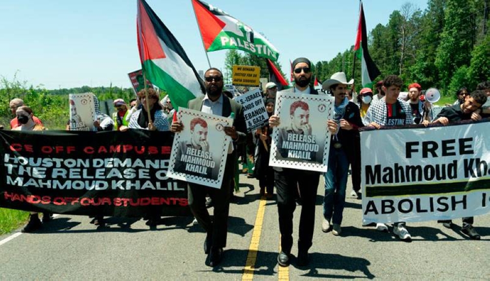 El activista palestino Mahmoud Khalil es liberado tras varios meses en cárcel migratoria