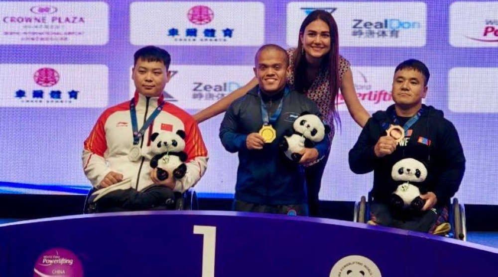 Herbert Aceituno gana oro y plata en la Copa Mundial de Pekín 2025