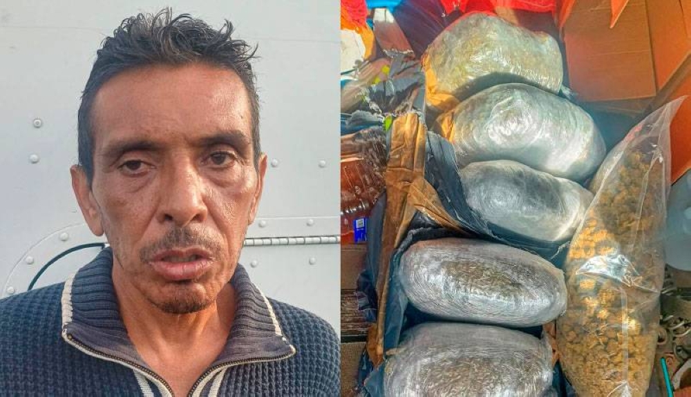 Capturan a transportista guatemalteco con paquetes de marihuana valorada en más de $25,000
