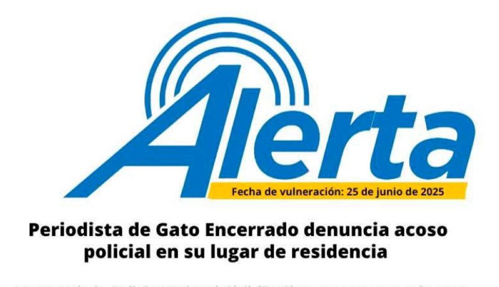 Un periodista denuncia «acoso policial» en su lugar de residencia en El Salvador