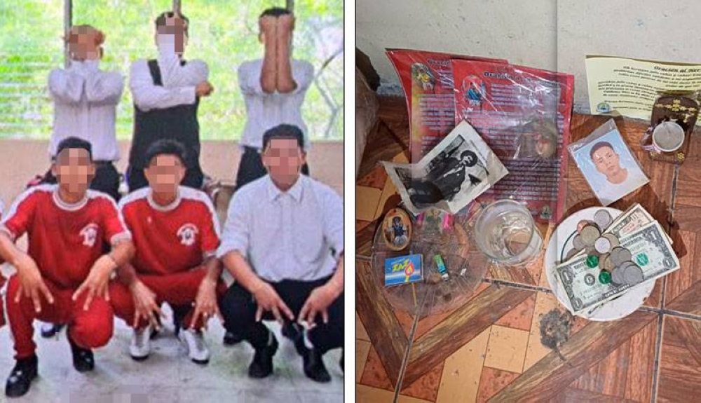 Fiscal general presenta «pruebas» incautadas a pandilla «La Raza estudiantil»