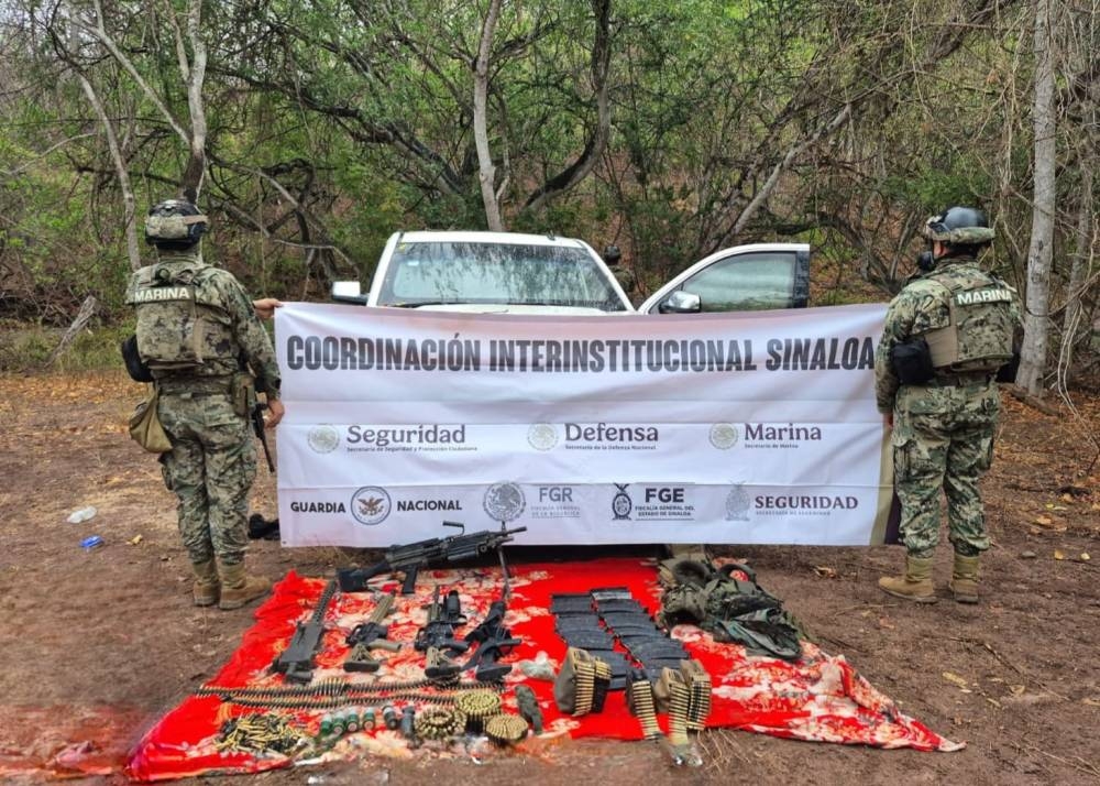 Detienen en el noroeste de México a diez personas vinculadas con los «Mayos»