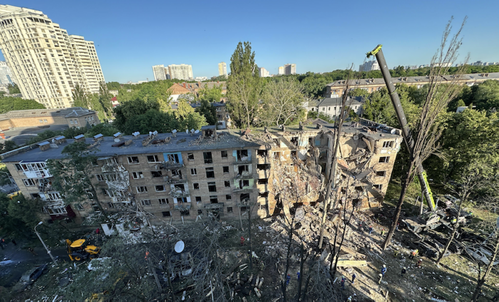 Rusia lanza contra Ucrania uno de los ataques más potentes de la guerra