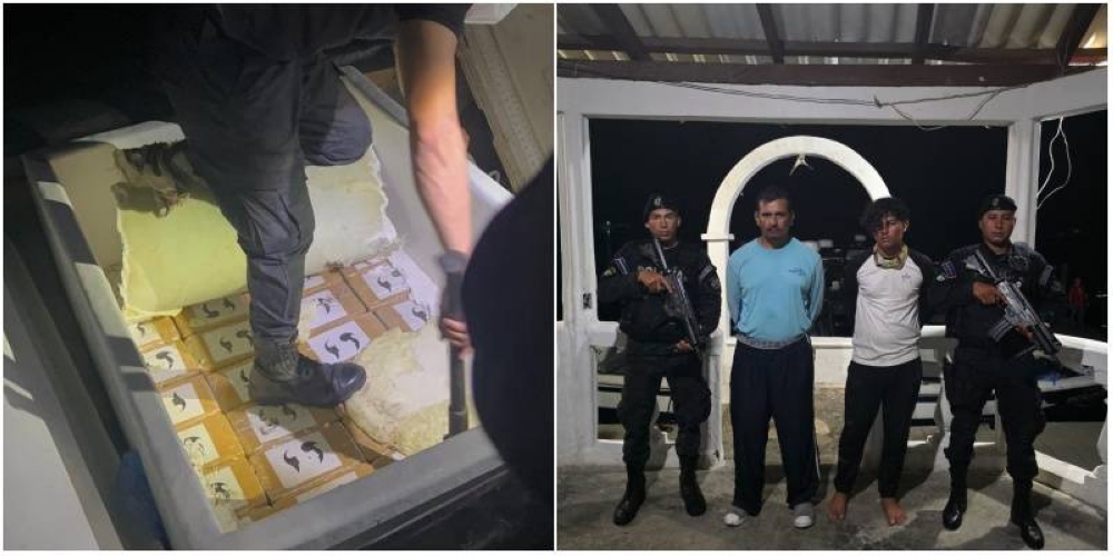 Fiscalía acusa a dos hombres que transportaban $2.8 millones en cocaína en una hielera