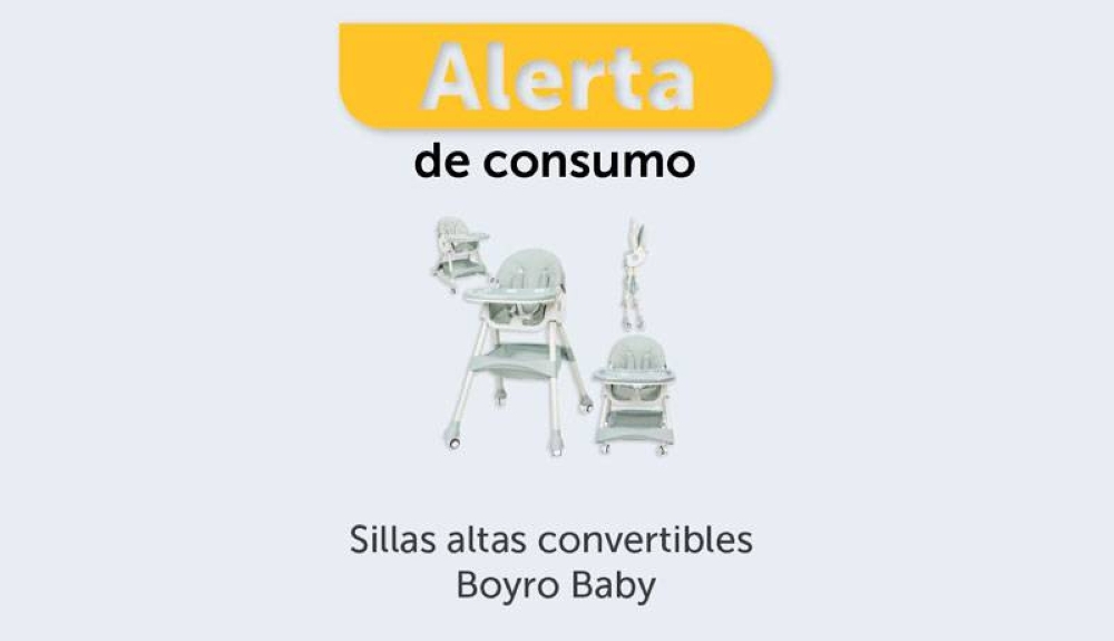 Retiran del mercado sillas de bebé por riesgo de «lesiones o muerte»