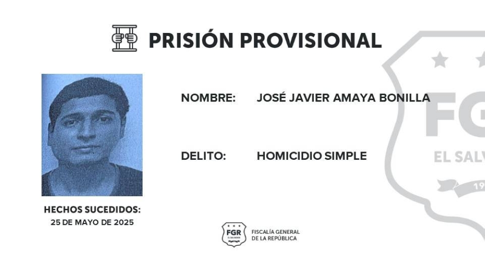 Mandan a prisión a un hombre y ordenan detener a otro por un homicidio en La Unión