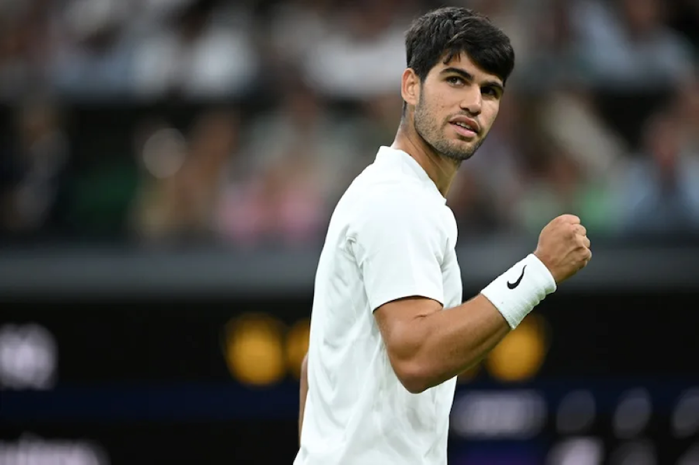 Alcaraz llega con «mucha confianza a semifinales» tras su mejor partido en Wimbledon