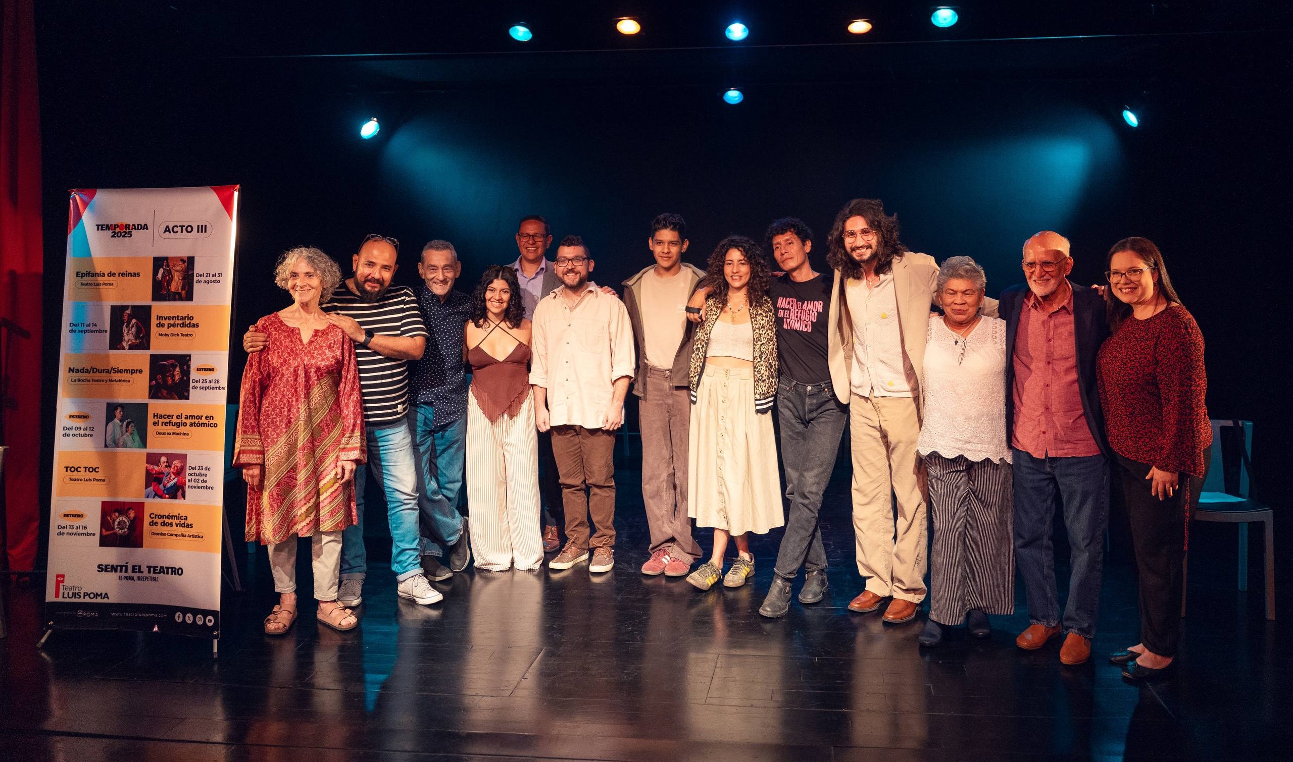 Teatro Luis Poma anuncia las obras y exposiciones del Acto 3, Temporada 2025