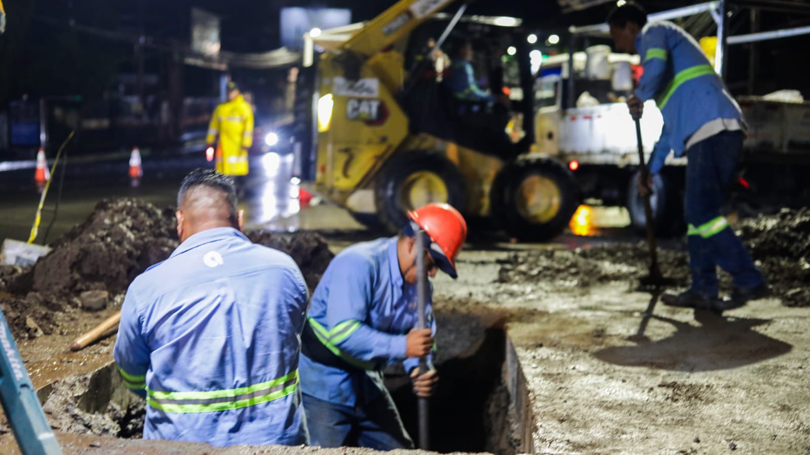 ANDA terminó reparación de tubería en el bulevar Constitución y asegura que lo hizo «en tiempo récord»