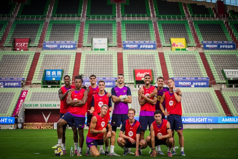 El Barça debuta este domingo en su gira asiática ante ante el Vissel Kobe japonés