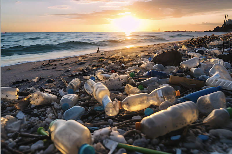 La costa del Pacífico centroamericano, la más afectada por botellas de plástico
