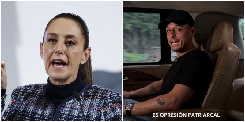 Presidenta Claudia Sheinbaum critica al «Chicharito» Hernández por comentarios machistas