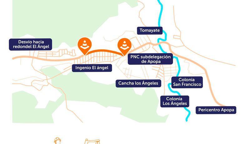 Fovial restringirá el paso en calle antigua a Nejapa por obras de rehabilitación