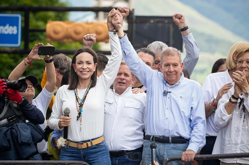 María Corina Machado exige que González Urrutia asuma el poder tras captura de Maduro