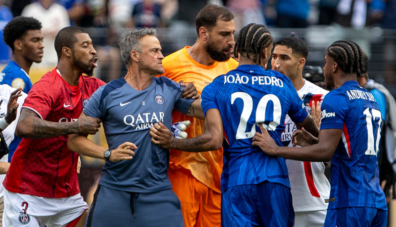 Luis Enrique sobre el altercado en la final: «Mi intención era separar a los jugadores»