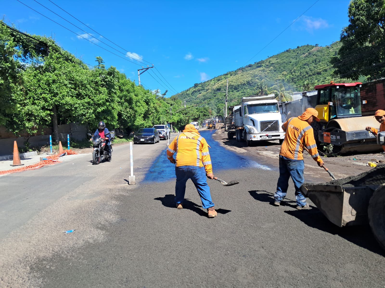 Restringirán paso vehicular esta semana en carretera Panamericana hacia Caluco
