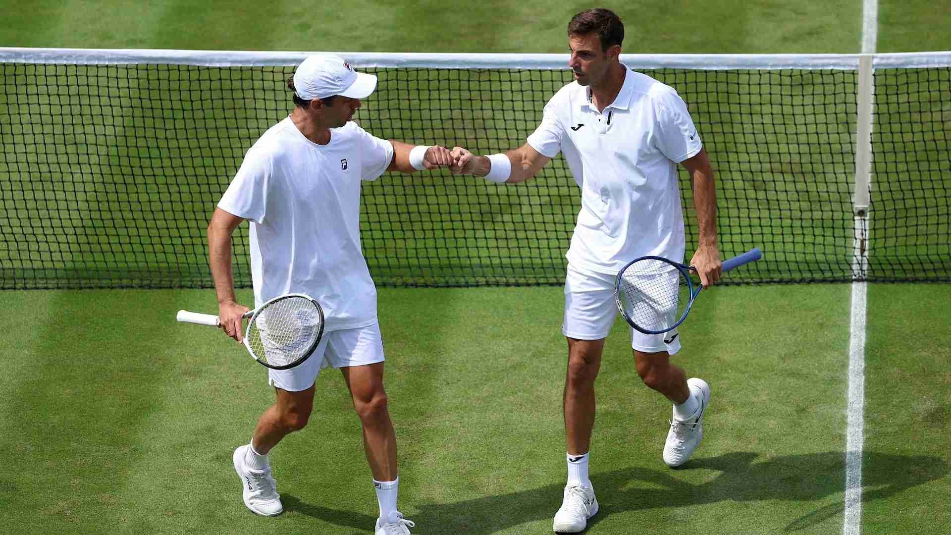 Marcel Granollers y Horacio Zeballos, eliminados en semifinales de Wimbledon