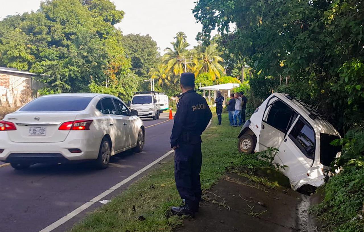 Múltiples lesionados deja accidente de tránsito en Chinameca