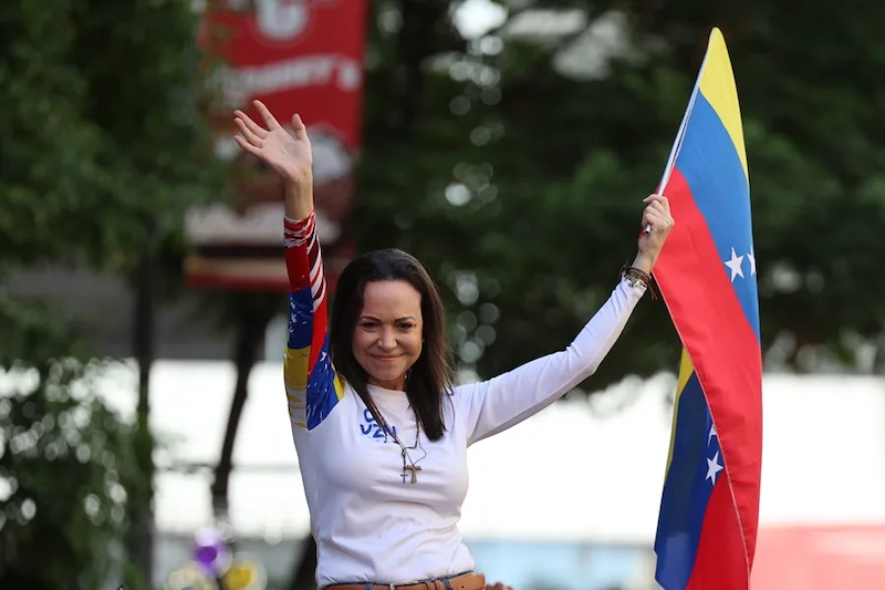 María Corina Machado: “La libertad de Venezuela será un golpe histórico contra el crimen organizado y el terrorismo”