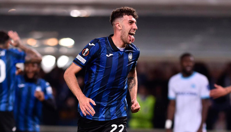 El lateral italiano Matteo Ruggeri, primer fichaje del Atlético de Madrid para la próxima temporada