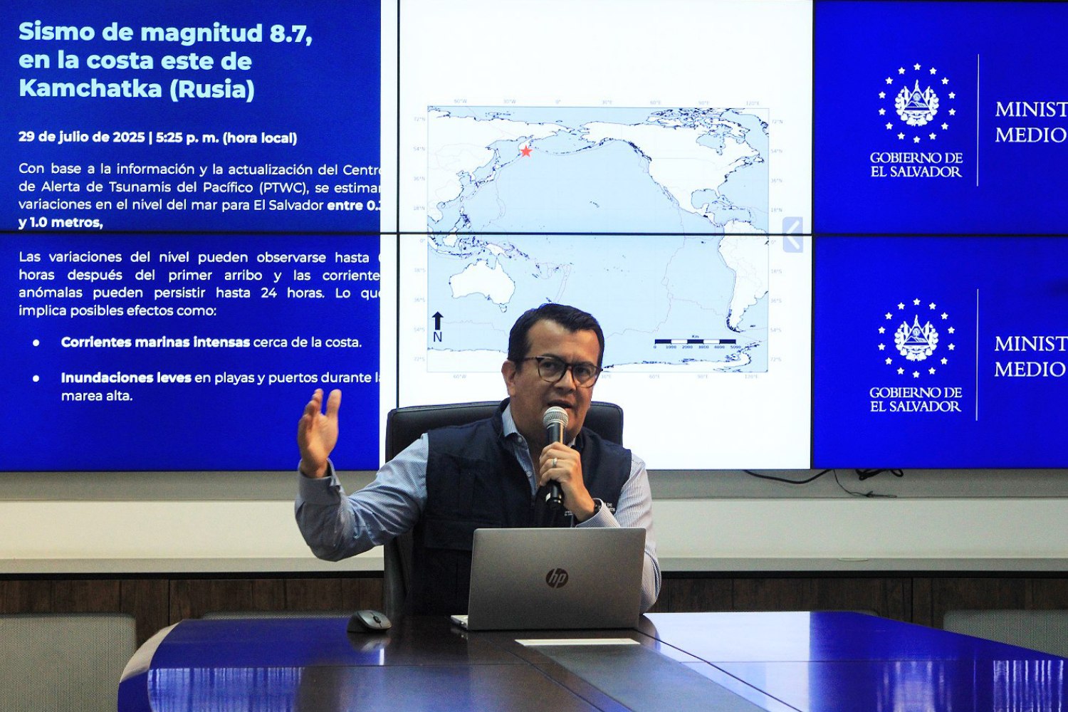 Medio Ambiente descarta anomalías en volcanes tras actividad sísmica