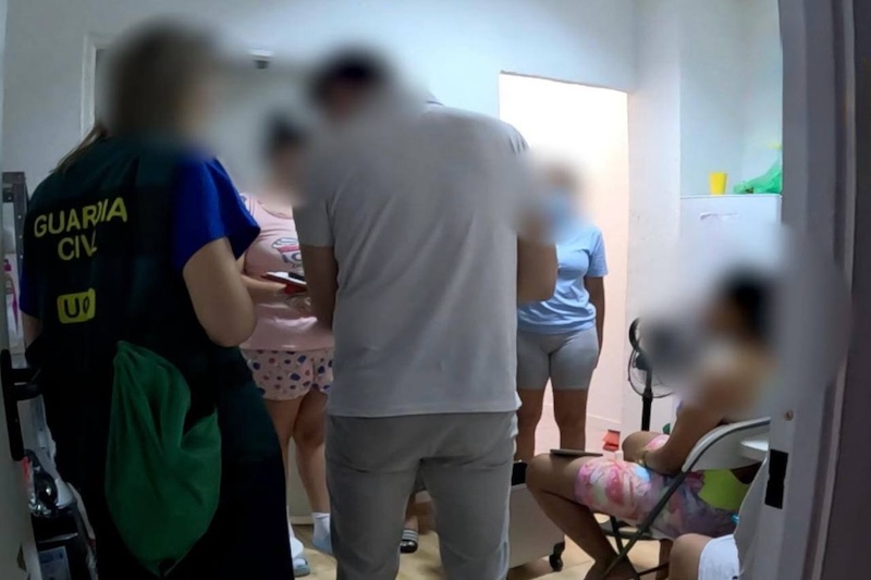 Autoridades españolas rescatan a 162 mujeres latinoamericanas víctimas de explotación sexual