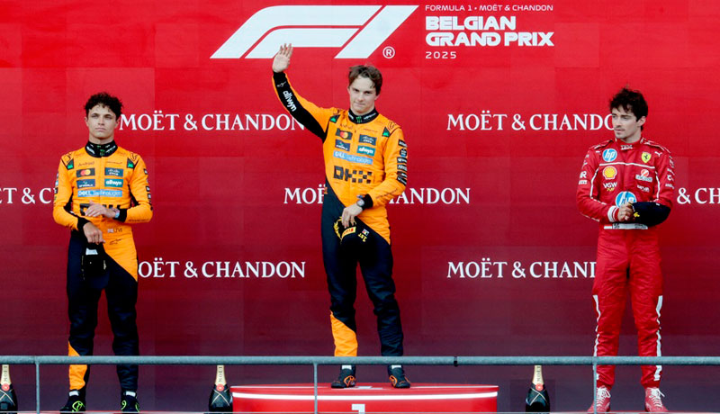 Piastri: Es una sensación estupenda, ganar una de mis carreras favoritas