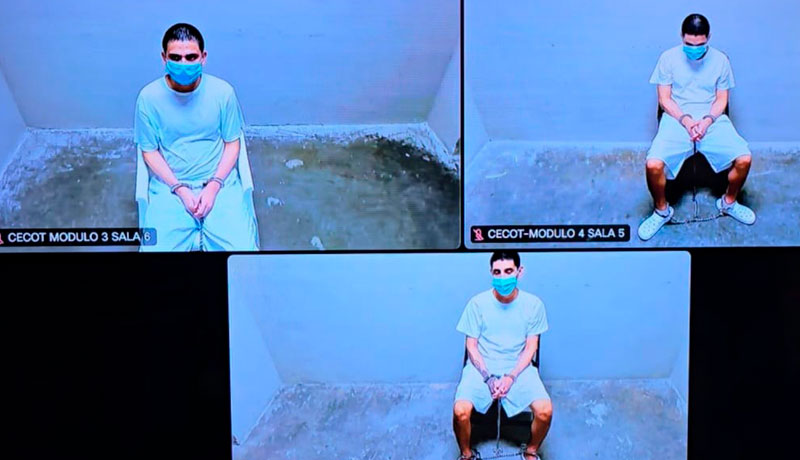 Condenan a tres pandilleros del Barrio 18 por el asesinato de dos personas.