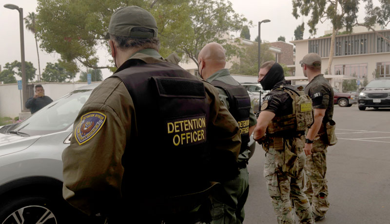 El Gobierno de Trump se jacta de que los arrestos de inmigrantes «se han disparado»