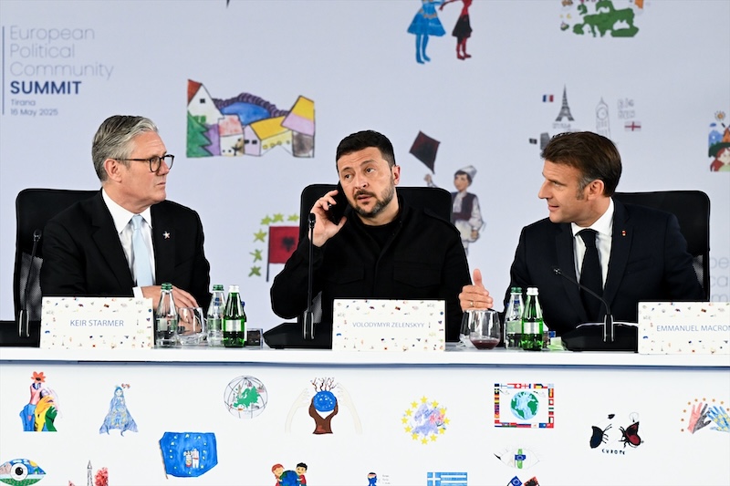 Reino Unido y Francia refuerzan presión contra Putin y pactan plan para una fuerza pacificadora en Ucrania