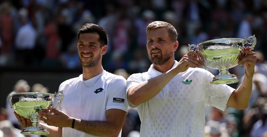 Cash y Glasspool, primeros británicos campeones de dobles desde 1936