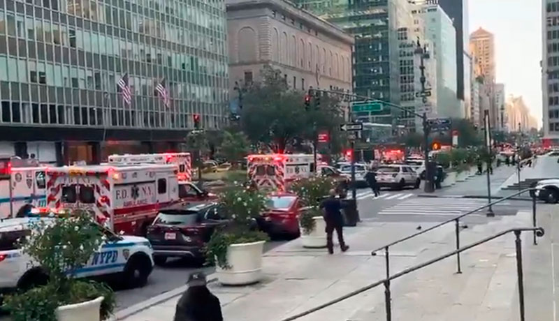 Al menos tres heridos, incluido un policía, en un tiroteo en Nueva York